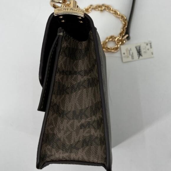 Michael Kors Olive Green Greenwich Covertible Crossbody Bag NWT - Picture 10 of 16